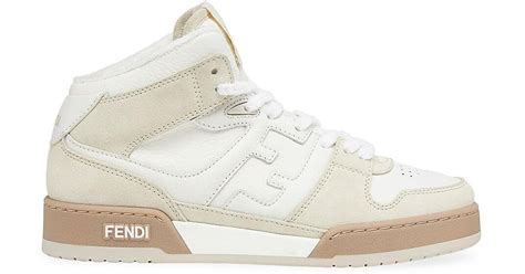 fendi match in white suede|fendi match.